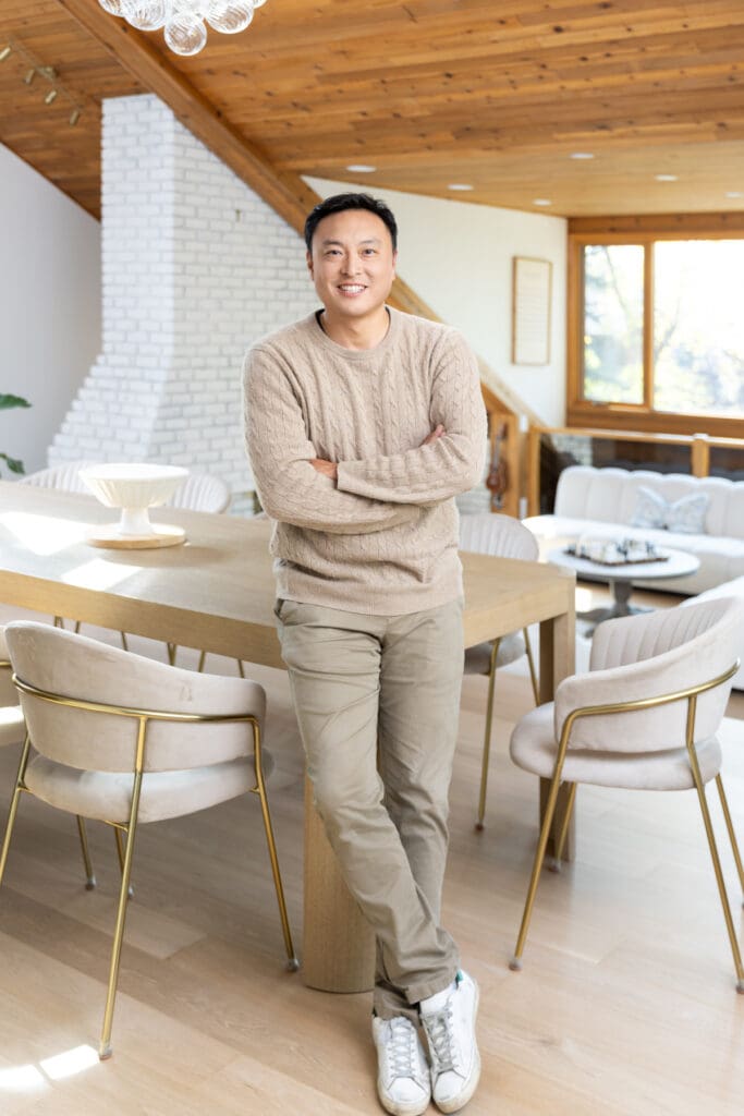 Brand photography calgary realtor environmental portrait