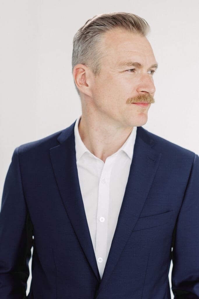 Personal brand photographer calgary coach portrait